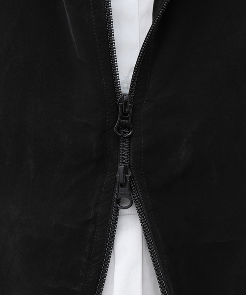 EDIFICE（エディフィス）の「【GABRIELA COLL GARMENTS / ガブリエラ コール ガーメンツ】CUPRO DOUBLE JACKET（その他アウター・メンズ・ブラック・4/5）」の11枚目の写真