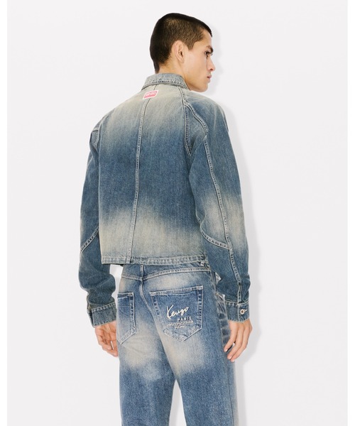 KENZO（ケンゾー）の「'KENZO Creations' トラッカー ジャケット（テーラードジャケット・メンズ・ブルー系その他7・LARGE/MEDIUM/SMALL）」の4枚目の写真
