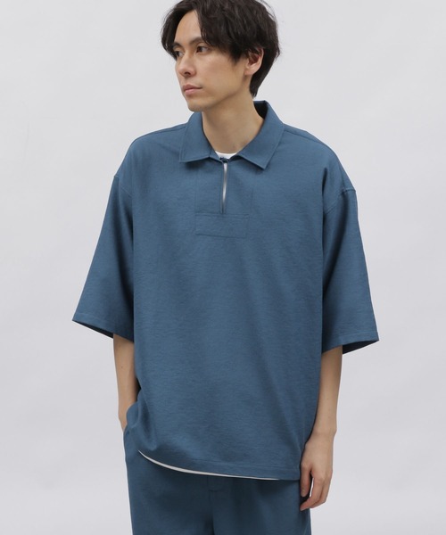 LAKOLE(ラコレ)の「クリンクルスキッパーシャツ / 107199(シャツ/ブラウス・メンズ・ブラック/キャメル/ブルー・X-LARGE/LARGE/MEDIUM)」の5枚目の写真