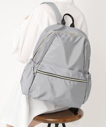 花粉防止!高密度ポリ10ポケットリュック