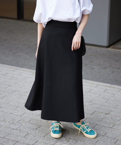 SLOBE IENA（スローブイエナ）の「《WEB限定》ダブルクロスフレア