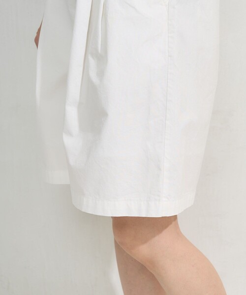 FREAK'S STORE（フリークスストア）の「タックチノショートパンツ/CLOWN ショーツ/クラウンショーツ/ハーフパンツ/ショートパンツ（チノパンツ・レディース・キャメル/オフホワイト/ブラック・SMALL/MEDIUM）」の17枚目の写真