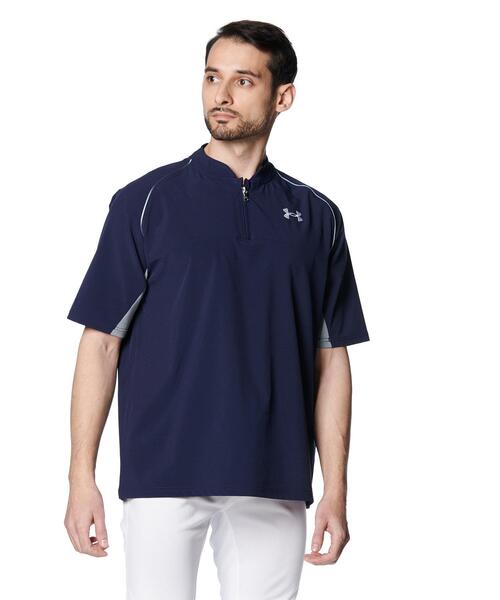 UNDER ARMOUR(アンダーアーマー)の「UAヤード ケージ ジャケット(ベースボール/メンズ)(その他アウター・メンズ・ネイビー・S/M/2XL/XL/L/3XL)」の1枚目の写真