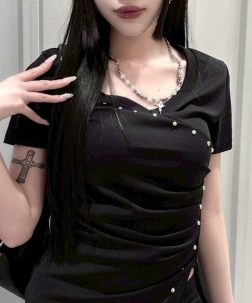 XU(エックスユー)の「【XU】galaxy stone necklace / 【エックスユー】ギャラクシーストーンネックレス(ネックレス・メンズ・シルバー・ONE SIZE)」の22枚目の写真