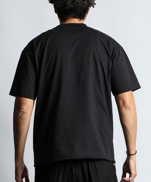 The DUFFER of ST.GEORGE（ザダファーオブセントジョージ）の「「AIR FLEX」TECH TEE：高収縮機能素材 エアフレックス テックTシャツ（Tシャツ/カットソー・メンズ・ブラック/ダークオリーブ/ホワイト/ブルー・X-LARGE/LARGE/MEDIUM/SMALL）」の14枚目の写真