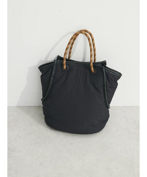 Green　Parks（グリーンパークス）の「・Cu-shut　ロープボンディング2WAYトート（トートバッグ・レディース・ブラック/グレイッシュベージュ/ピンクベージュ・FREE）」の4枚目の写真