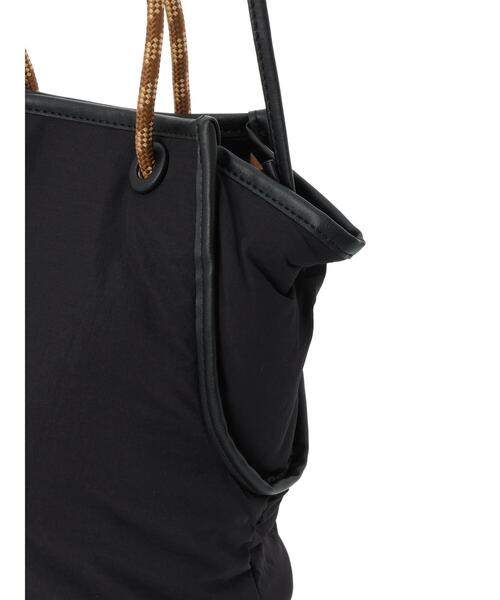 Green　Parks（グリーンパークス）の「・Cu-shut　ロープボンディング2WAYトート（トートバッグ・レディース・ブラック/グレイッシュベージュ/ピンクベージュ・FREE）」の11枚目の写真