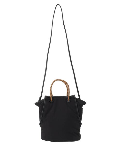 Green　Parks（グリーンパークス）の「・Cu-shut　ロープボンディング2WAYトート（トートバッグ・レディース・ブラック/グレイッシュベージュ/ピンクベージュ・FREE）」の13枚目の写真