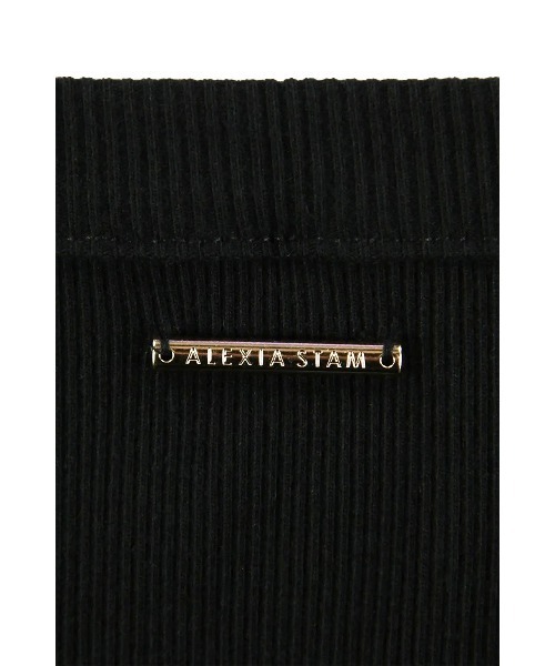 ALEXIA STAM(アリシアスタン)の「Basic V Neck Rib Tank Top /Basic Vネックタンクトップ(タンクトップ・レディース・ブラック/ホワイト系/ブルー・FREE)」の13枚目の写真