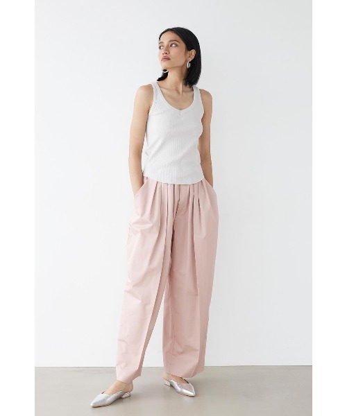 Basic V Neck Rib Tank Top /Basic Vネックタンクトップ（タンク