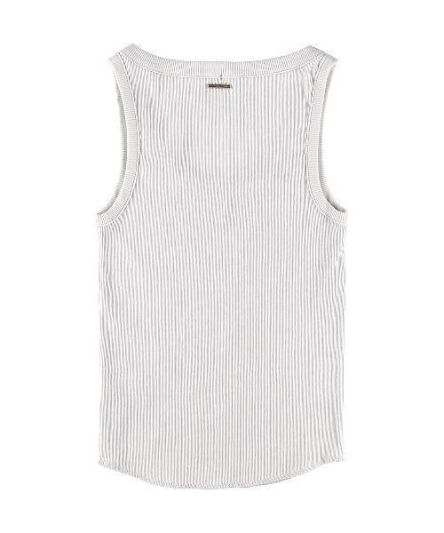 alexiastam Basic Vネックリブタンク M Basic V Neck Rib Tank Top | ALEXIA STAM