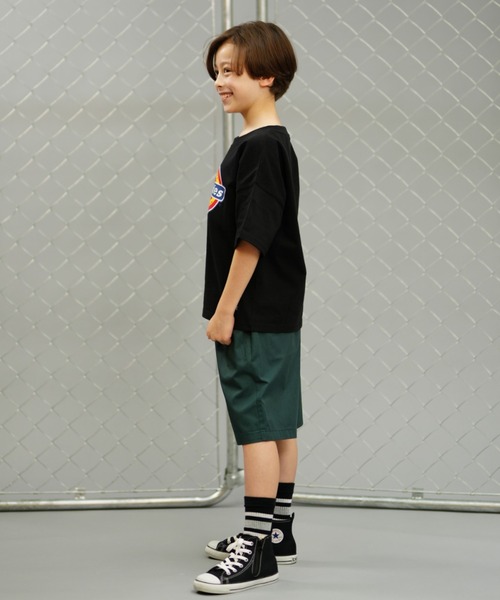Dickies(ディッキーズ)の「Dickies/ディッキーズ キッズ ロゴプリント Tシャツ 半袖 80572500(Tシャツ/カットソー・キッズ・ブラック/グリーン/ホワイト・160cm/150cm/140cm/130cm)」の4枚目の写真