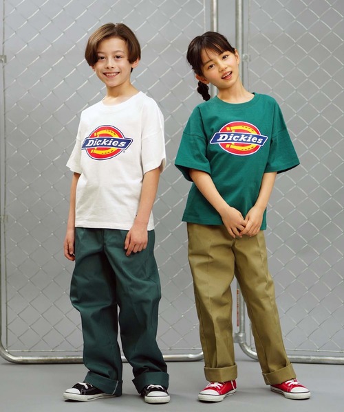 Dickies(ディッキーズ)の「Dickies/ディッキーズ キッズ ロゴプリント Tシャツ 半袖 80572500(Tシャツ/カットソー・キッズ・ブラック/グリーン/ホワイト・160cm/150cm/140cm/130cm)」の15枚目の写真