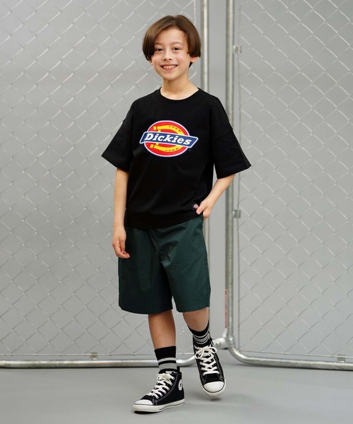 関税/送料込★Dickies★ロゴ 半袖 Tシャツ ベーシック ロゴプリントTシャツ 半袖|Dickies|ディッキーズ
