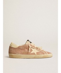 GOLDEN GOOSE Super-Star sneakers white leather-silver