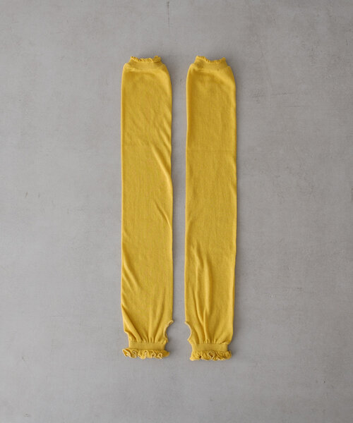 BIRTHDAY BAR（バースデイバー）の「UVカット フリル アームカバー（ハット・レディース・グレー/レッド/ブルー/ブラック/イエロー・0）」の7枚目の写真