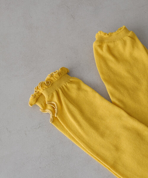 BIRTHDAY BAR（バースデイバー）の「UVカット フリル アームカバー（ハット・レディース・グレー/レッド/ブルー/ブラック/イエロー・0）」の9枚目の写真