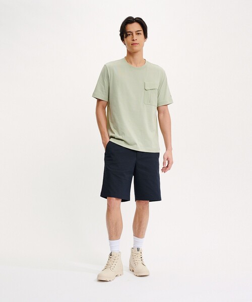 AIGLE（エーグル）の「吸水速乾 ストレッチショートパンツ RP / ハーフパンツ（その他パンツ・メンズ・ブラック/ネイビー/ベージュ・46/44/42/40）」の4枚目の写真