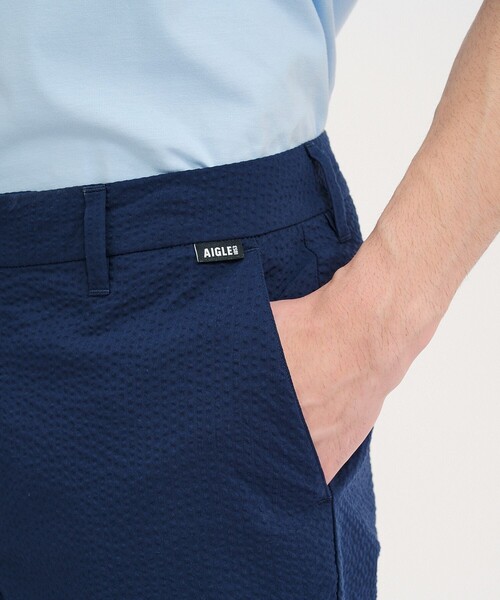 AIGLE（エーグル）の「吸水速乾 ストレッチショートパンツ RP / ハーフパンツ（その他パンツ・メンズ・ブラック/ネイビー/ベージュ・46/44/42/40）」の12枚目の写真