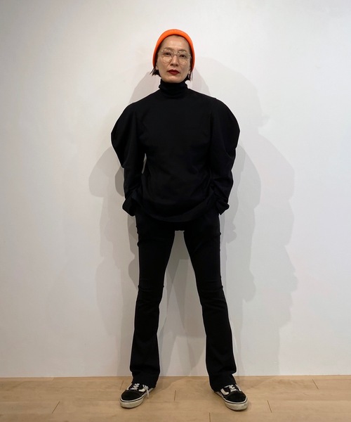 HOLIDAY（ホリデイ）の「FLARE PANTS フレアパンツ（その他パンツ・レディース・ブラック・0/1）」の11枚目の写真