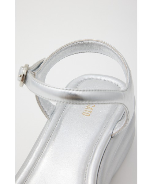 STACCATO（スタッカート）の「パフィーバウムライクソールサンダル（サンダル・レディース・ホワイト/シルバー・23.5cm/24cm/24.5cm/23cm/22.5cm）」の12枚目の写真