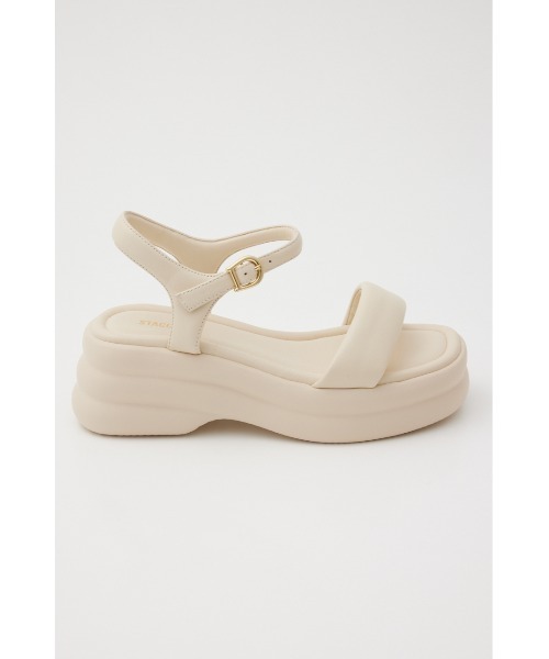 STACCATO（スタッカート）の「パフィーバウムライクソールサンダル（サンダル・レディース・ホワイト/シルバー・23.5cm/24cm/24.5cm/23cm/22.5cm）」の16枚目の写真