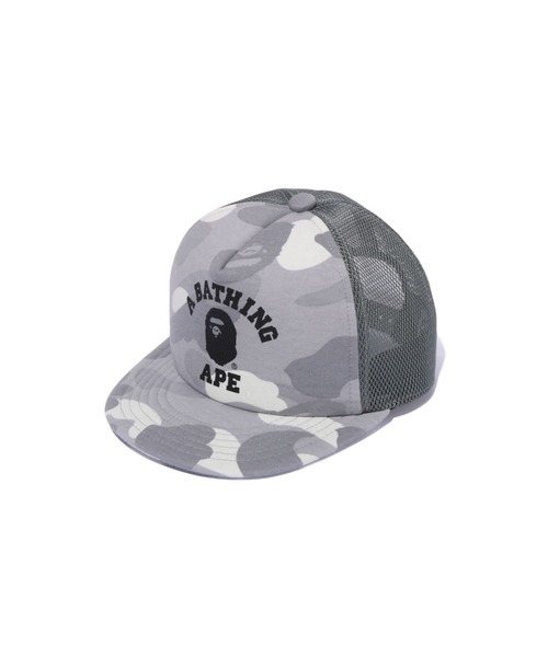 A BATHING APE モノクロ迷彩柄キャップ★ A BATHING APE - APE 迷彩 キャップの通販 by ELF's shop｜ア