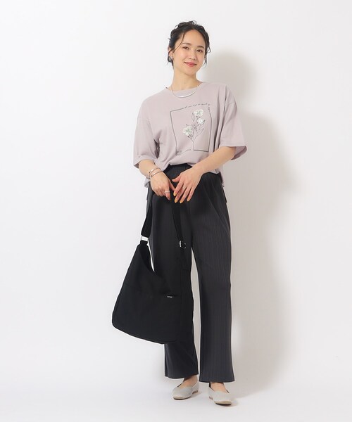 SHOO・LA・RUE(シューラルー)の「◆洗えて涼し気 透かし編みニットパンプス(パンプス・レディース・ブラック/ブルー/シルバー/オフホワイト・45/35/25)」の11枚目の写真