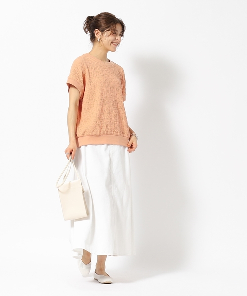 SHOO・LA・RUE(シューラルー)の「◆洗えて涼し気 透かし編みニットパンプス(パンプス・レディース・ブラック/ブルー/シルバー/オフホワイト・45/35/25)」の18枚目の写真