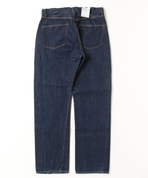 CIOTA（シオタ）の「CIOTA / シオタ：Straight 5 Pocket Pants：PTLM-21STB-NIW[STD]（デニムパンツ・メンズ・Navy・30/32/34）」の2枚目の写真