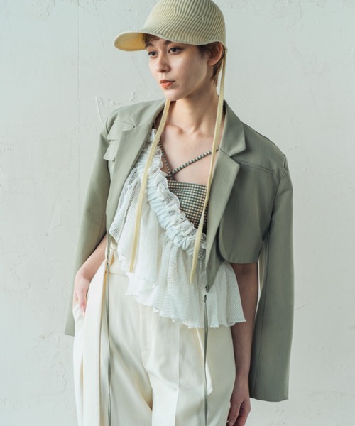 ORIENT MILLINERY DORA【ドーラ】Frilled Bag DORA【ﾄﾞｰﾗ】フリルバッグ（ボディバッグ/ウエストポーチ