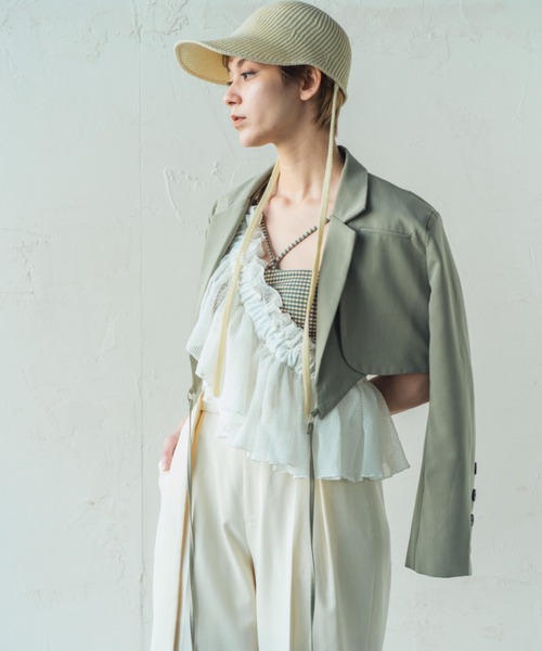 ORIENT MILLINERY DORA【ドーラ】Frilled Bag ORIENT MILLINERY ウエストポーチ ウエストバッグ DORA MESH