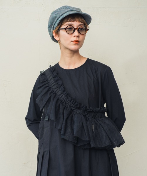 ORIENT MILLINERY DORA【ドーラ】Frilled Bag DORA MESH【ﾄﾞｰﾗ ﾒｯｼｭ】フリルバッグ（ボディバッグ/ウエスト