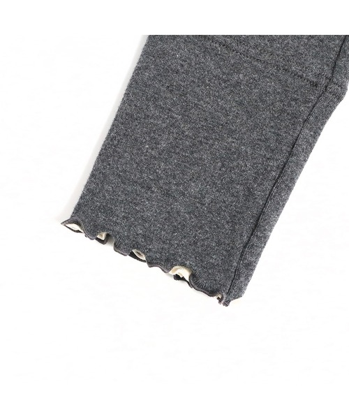 KP（ケーピー）の「うさぎお顔モチーフ裾折り返しスパッツ(80～120)（その他パンツ・キッズ・チャコールグレー/ピンク/オフホワイト・120cm/100cm/110cm/90cm/80ｃｍ）」の12枚目の写真