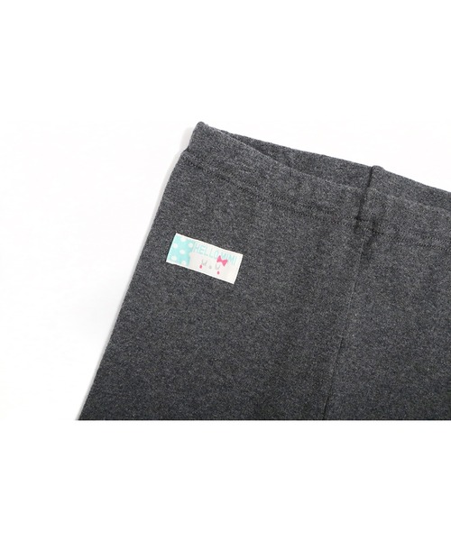 KP（ケーピー）の「うさぎお顔モチーフ裾折り返しスパッツ(80～120)（その他パンツ・キッズ・チャコールグレー/ピンク/オフホワイト・120cm/100cm/110cm/90cm/80ｃｍ）」の13枚目の写真