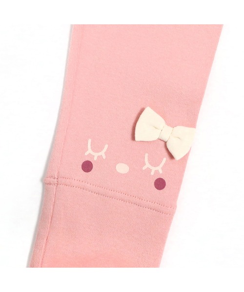 KP（ケーピー）の「うさぎお顔モチーフ裾折り返しスパッツ(80～120)（その他パンツ・キッズ・チャコールグレー/ピンク/オフホワイト・120cm/100cm/110cm/90cm/80ｃｍ）」の14枚目の写真