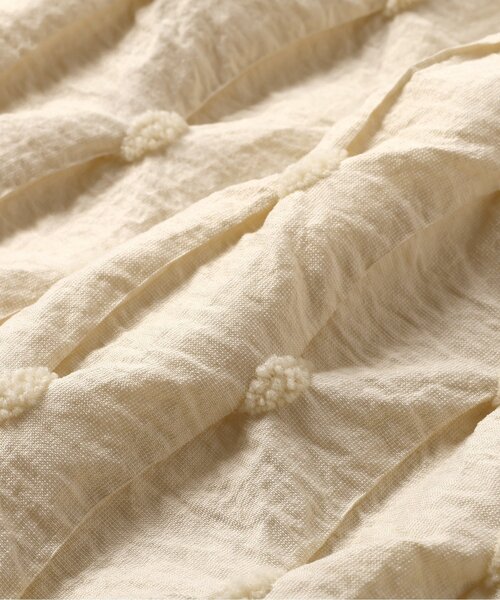 Seraph（セラフ）の「バックリボンデザインドットドビーワンピース（ワンピース・キッズ・ブラック/ベージュ・80/90/95/100/110/120/130/140）」の3枚目の写真