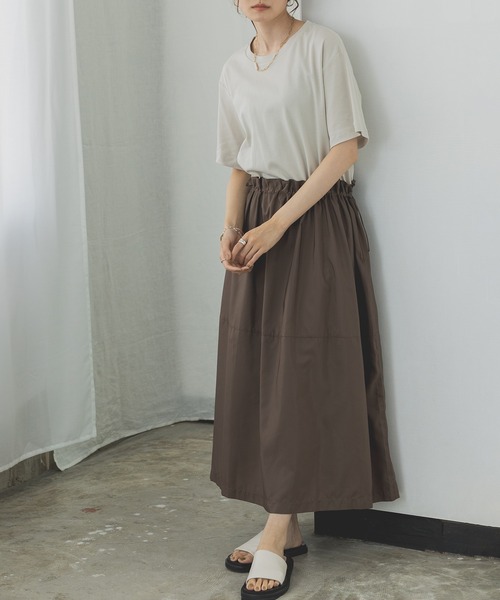 【セール】ドロストドッキングワンピース（ワンピース）｜hunch（ハンチ）