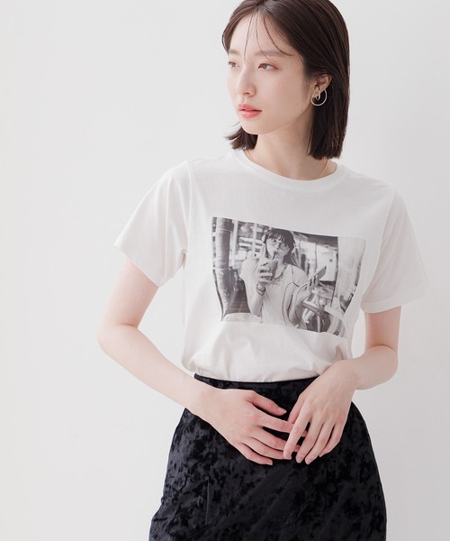 t出品 セール】フォトプリントT143959（Tシャツ/カットソー）｜Andemiu