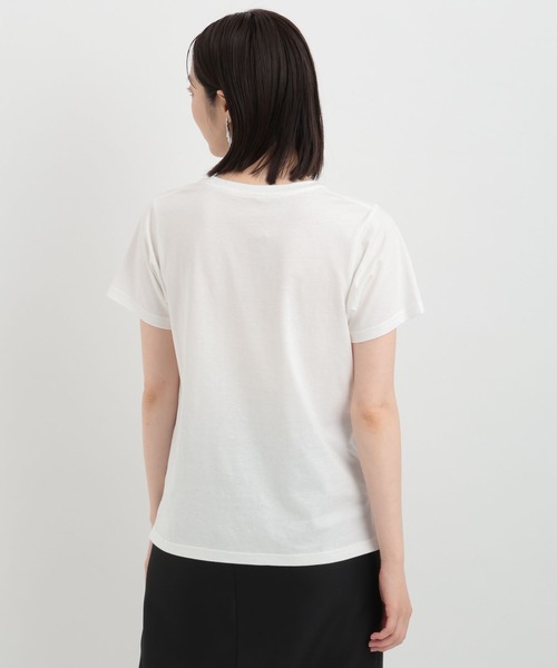 Andemiu(アンデミュウ)の「フォトプリントT143959(Tシャツ/カットソー・レディース・ホワイト系その他6/ホワイト系その他5・FREE)」の10枚目の写真