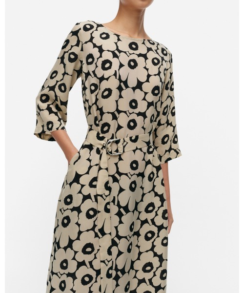 marimekko（マリメッコ）の「Mini Unikko / cupro dress