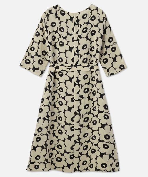 Marimekko マリメッコ ひざ丈 ワンピース 38 激安】マリメッコ marimekko ワンピース 総柄 テキスタイル 38