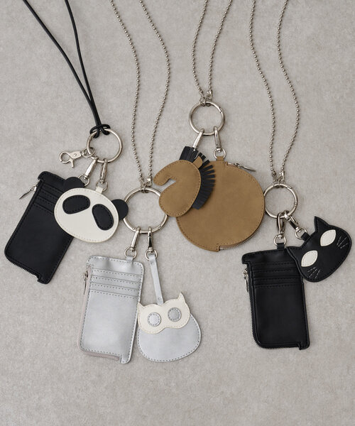 LIVETART(リヴェタート)の「《インフルエンサーコラボ》アニマルチャームセットストラップ(キーホルダー・レディース・ホワイト/ブラウン/ブラック/シルバー・FREE)」の4枚目の写真