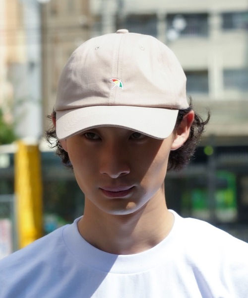 Arnold Palmer（アーノルドパーマー）の「【Arnold Palmer/アーノルドパーマー】 newhattanコラボ ワンポイントロゴ刺繍キャップ（キャップ・メンズ・ダークブルー/カーキ/ミント/クリアブルー/オレンジ/ネイビー/ホワイト/チャコールグレー/ダークグリーン・FREE）」の4枚目の写真