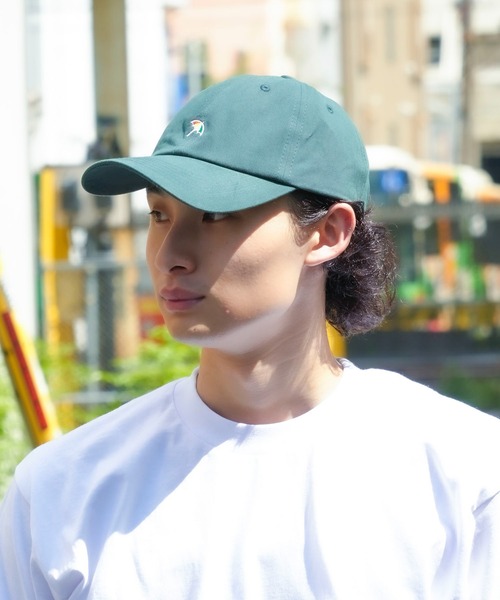 Arnold Palmer（アーノルドパーマー）の「【Arnold Palmer/アーノルドパーマー】 newhattanコラボ ワンポイントロゴ刺繍キャップ（キャップ・メンズ・ダークブルー/カーキ/ミント/クリアブルー/オレンジ/ネイビー/ホワイト/チャコールグレー/ダークグリーン・FREE）」の10枚目の写真