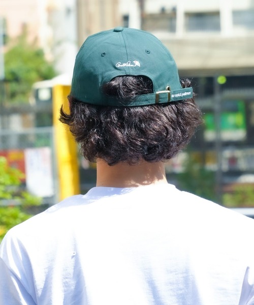 Arnold Palmer（アーノルドパーマー）の「【Arnold Palmer/アーノルドパーマー】 newhattanコラボ ワンポイントロゴ刺繍キャップ（キャップ・メンズ・ダークブルー/カーキ/ミント/クリアブルー/オレンジ/ネイビー/ホワイト/チャコールグレー/ダークグリーン・FREE）」の13枚目の写真