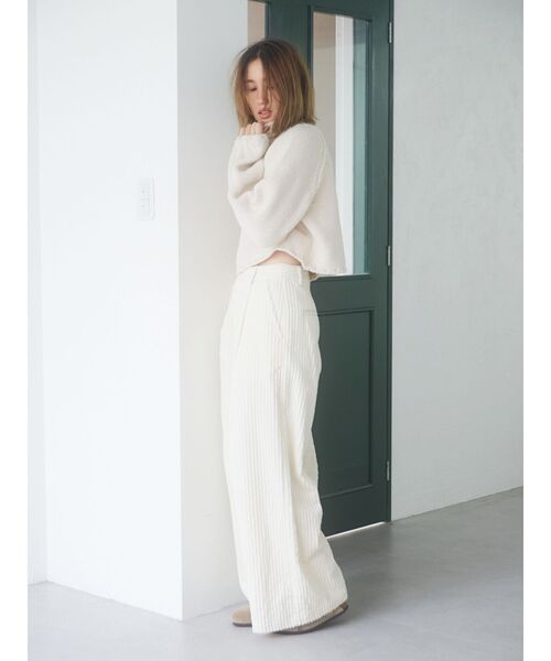 【セール】コーデュロイワイドパンツ（その他パンツ）｜Ungrid（アングリッド）