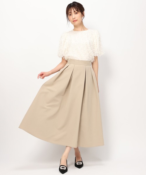 MISCH MASCH(ミッシュマッシュ)の「リボンチュールブラウス/MM438106(シャツ/ブラウス・レディース・ブラック/アイボリー・フリ-)」の16枚目の写真