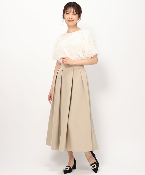 MISCH MASCH(ミッシュマッシュ)の「リボンチュールブラウス/MM438106(シャツ/ブラウス・レディース・ブラック/アイボリー・フリ-)」の17枚目の写真