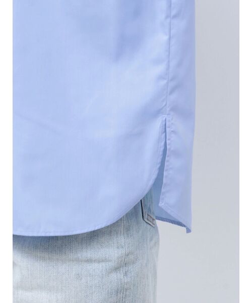 LAGUNAMOON（ラグナムーン）の「ショルダースリットシャツ（シャツ/ブラウス・レディース・ブラウン/ホワイト/ブルー・FREE）」の13枚目の写真